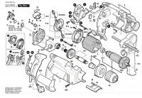 Bosch 0 603 338 787 PSB 600 RES Percussion Drill 230 V / GB Spare Parts PSB600RES